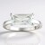 Anello in argento con Topazio Bianco