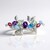 Anello in argento con Topazio Blu Svizzero (Dallas Prince Designs)