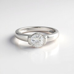 Anello in argento con Zircone