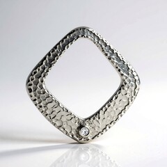 Ciondolo in argento con Topazio Bianco (MONOSONO COLLECTION)
