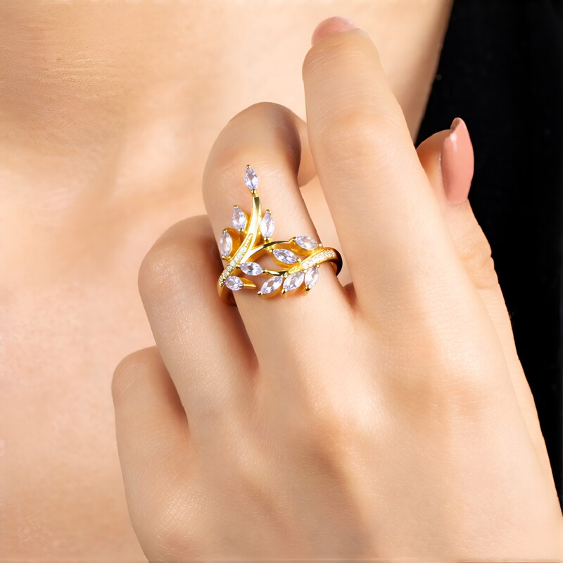 Anillo en plata con Tanzanita