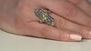 Anillo en plata con Peridoto