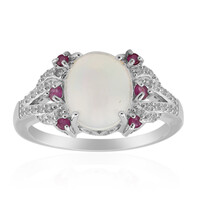 Anello in argento con Opale di Welo
