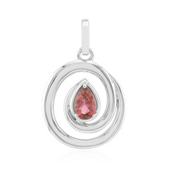 Colgante en plata con Turmalina rosa de Brasil (Pallanova)