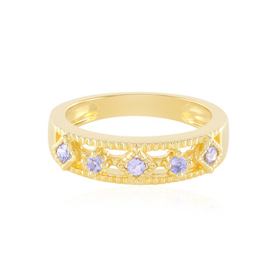 Anello in argento con Tanzanite