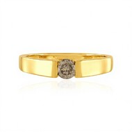 I1 Schokoladen-Brillant-Goldring (SUHANA)