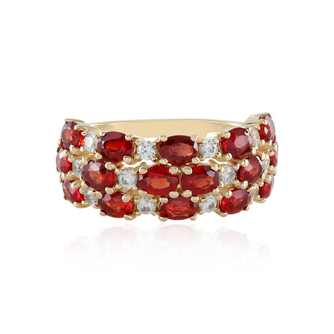 Anello in oro con Rubino Tanzania