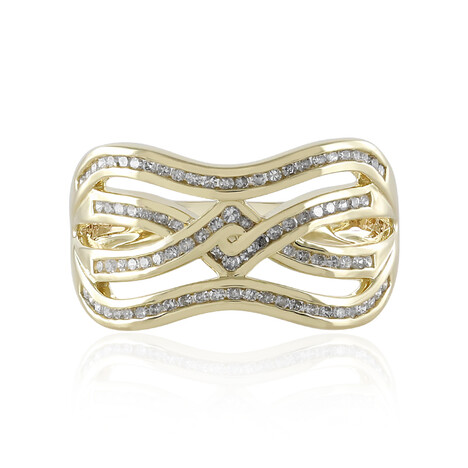 Anillo en oro con Diamante I2 (I) (de Melo Gold)