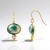 Orecchini in argento con Mosaico turchese