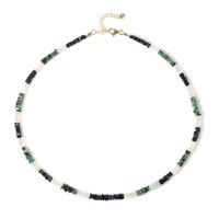 Welo Opal Silver Necklace (Riya)