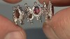 Anillo en plata con Granate de la India (Dallas Prince Designs)