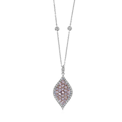Collier en or et Diamant rose I1 (CIRARI)