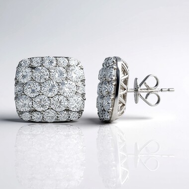 Orecchini in oro con Diamante I1 (H) (CIRARI)