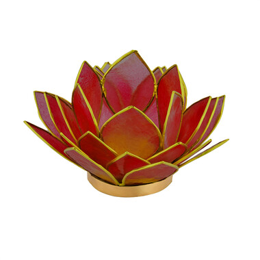 Capiz-Muschel-Teelichthalter (Bali Barong)