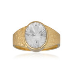 White Quartz Silver Ring (MONOSONO COLLECTION)