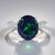 Anello in argento con Opale Mezezo