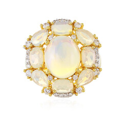 Anillo en plata con Ópalo de Welo