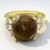 Bague en argent et Quartz Dinosaure