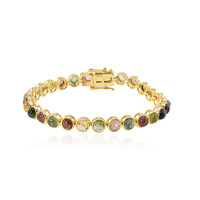 Turmalin-Silberarmband