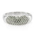 Bague en argent et Diamant fantaisie