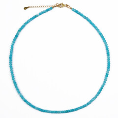 Collana in argento con Amazzonite