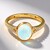 Anello in oro con Opale di Welo AAA (CIRARI)