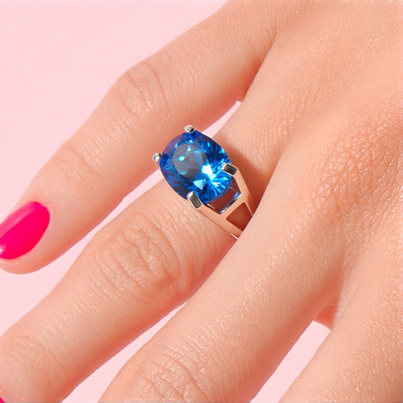 Marambaia Topaz Silver Ring