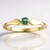 Anello in oro con Alessandrite Brasiliana