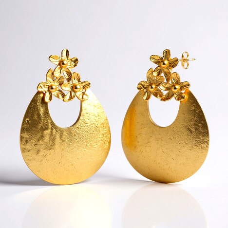 Orecchini in argento (Joias do Paraíso)