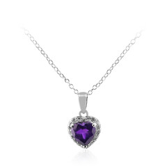 Collana in argento con Ametista del Marocco