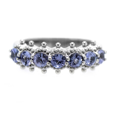 Anello in argento con Tanzanite (Dallas Prince Designs)