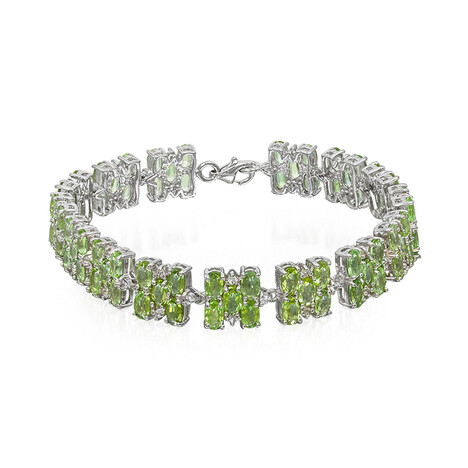 Paraiba-Turmalin-Silberarmband