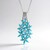 Ciondolo in argento con Turchese Sleeping Beauty