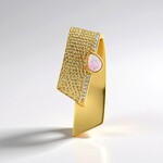 Ciondolo in argento con Opale di Welo (MONOSONO COLLECTION)