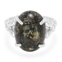 Anello in argento con Opale Leopardo