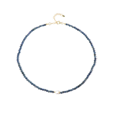 Collar en plata con Perla blanca Freshwater