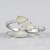 Anello in argento con Opale di Welo