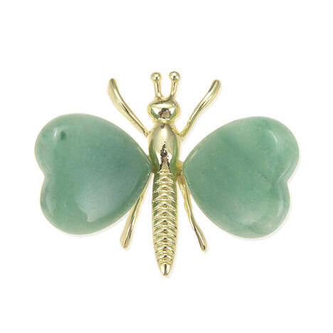 Aventurin-Messing-Schmetterling