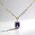 Collana in oro con Tanzanite AAA (CIRARI)