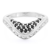 Bague en argent et Saphir blanc