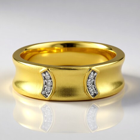Anello in argento con Diamante I1 (G) (Annette)