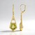 Orecchini in argento con Quarzo Limone