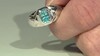 Anillo en plata con Apatita azul (Pallanova)