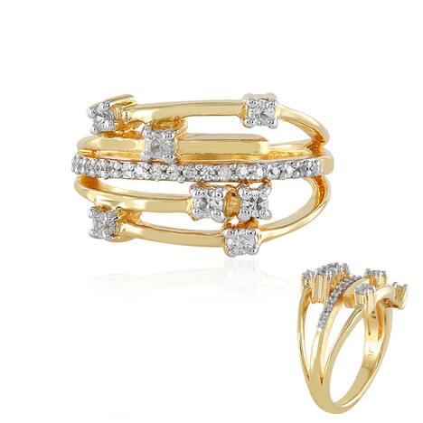 Bague en argent et Zircon