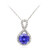 Collana in oro con Tanzanite AAA (CIRARI)