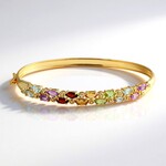 Bracciale in argento con Ametista