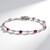 Bracciale in oro con Rubino Mozambico AAA (CIRARI)