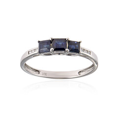 Blauer Ceylon-Saphir-Goldring