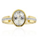 9K AAA Rainbow Moonstone Gold Ring (Mark Kaufman)