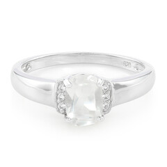 Bague en argent et Orthose